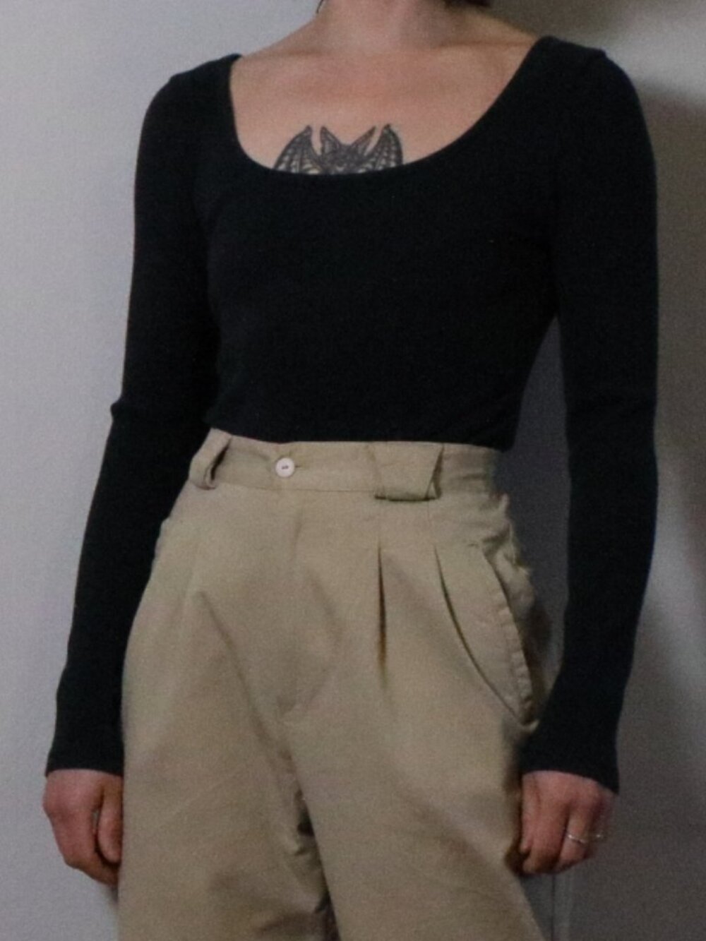 Levi's Long Sleeve Knit Body Suit XS